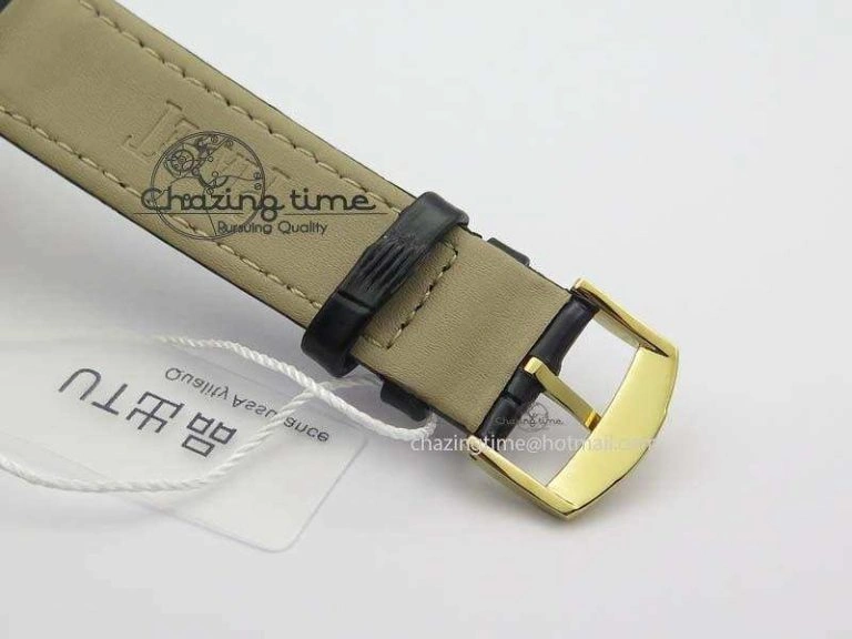 Altiplano YG UT Best Edition White Dial On Black Leather Strap