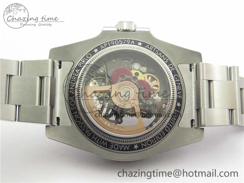 Andrea Pirlo Project Skeleton Submariner SS VRF Best Edition on SS Bracelet SA3130