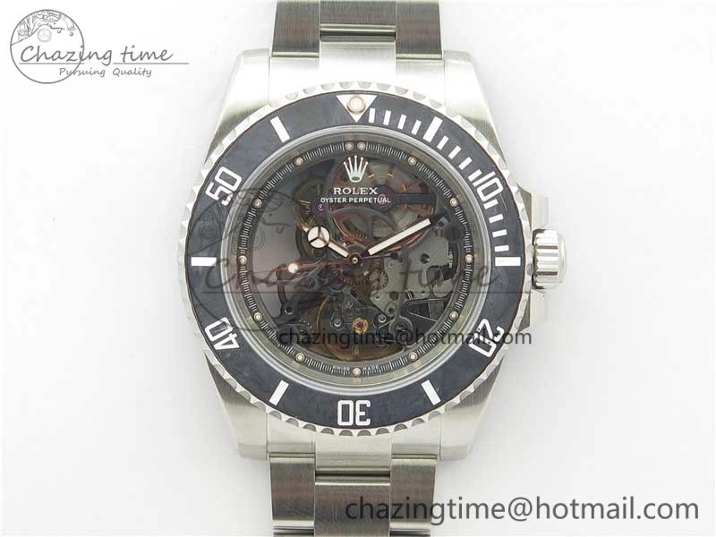 Andrea Pirlo Project Skeleton Submariner SS VRF Best Edition on SS Bracelet SA3130