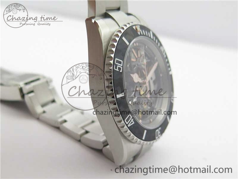 Andrea Pirlo Project Skeleton Submariner SS VRF Best Edition on SS Bracelet SA3130