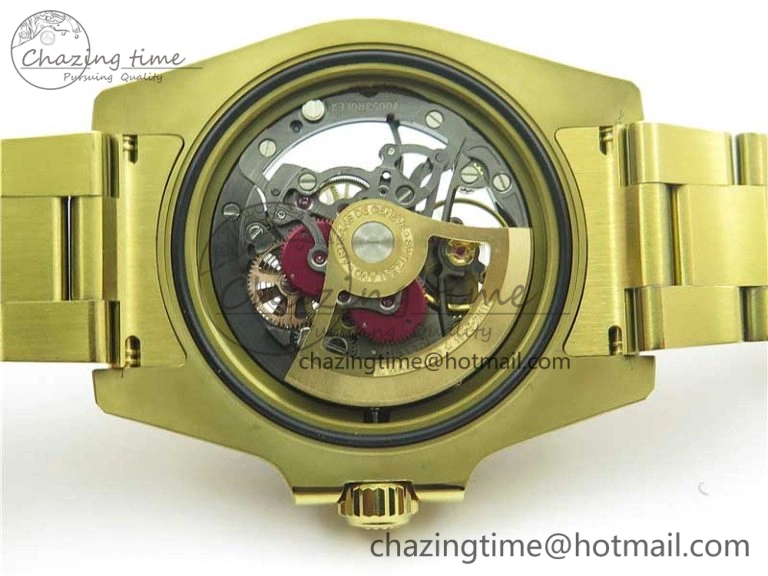 Andrea Pirlo Project Skeleton Submariner YG VRF Best Edition on YG Bracelet SA3130