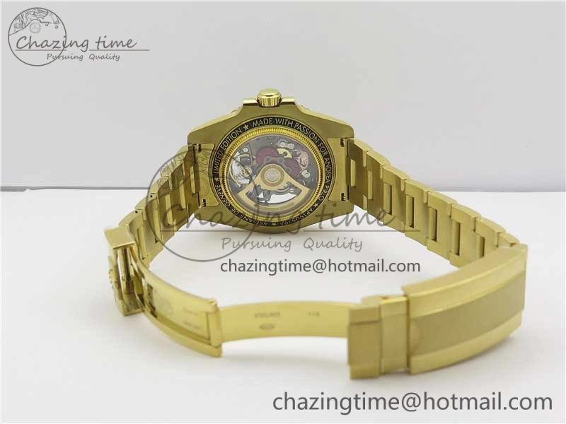 Andrea Pirlo Project Skeleton Submariner YG VRF Best Edition on YG Bracelet SA3130