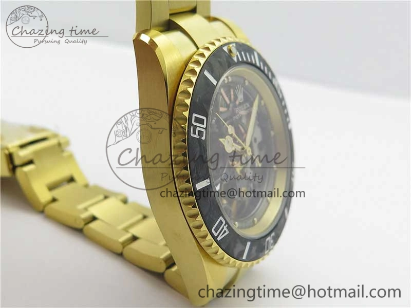 Andrea Pirlo Project Skeleton Submariner YG VRF Best Edition on YG Bracelet SA3130
