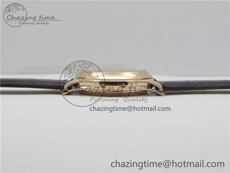Annual Calendar Complications 5205R RG GRF Best Edition Black dial on Brown leather strap A324