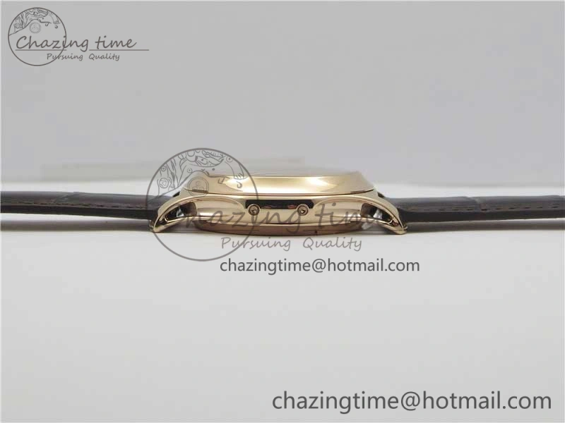 Annual Calendar Complications 5205R RG GRF Best Edition Black dial on Brown leather strap A324