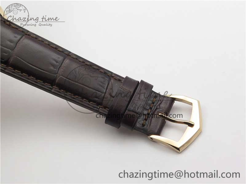 Annual Calendar Complications 5205R RG GRF Best Edition Black dial on Brown leather strap A324