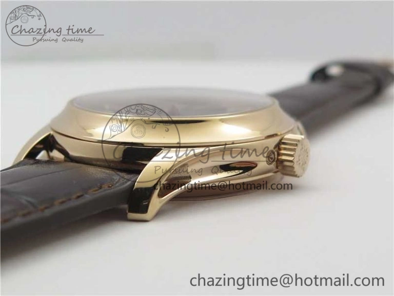 Annual Calendar Complications 5205R RG GRF Best Edition Black dial on Brown leather strap A324