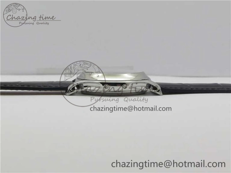 Annual Calendar Complications 5205R SS GRF Best Edition Black Dial on Black leather strap A324