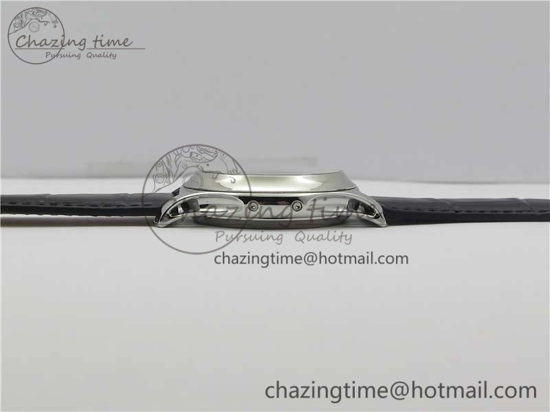 Annual Calendar Complications 5205R SS GRF Best Edition Black Dial on Black leather strap A324