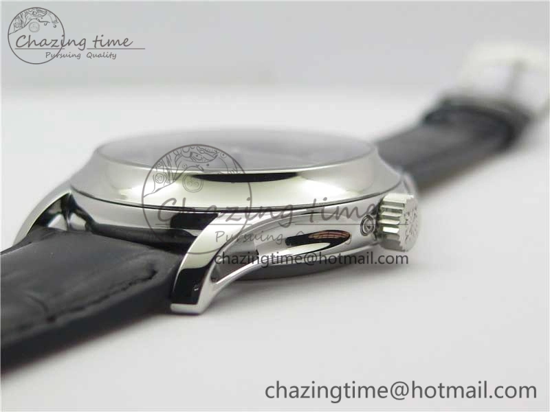 Annual Calendar Complications 5205R SS GRF Best Edition Black Dial on Black leather strap A324