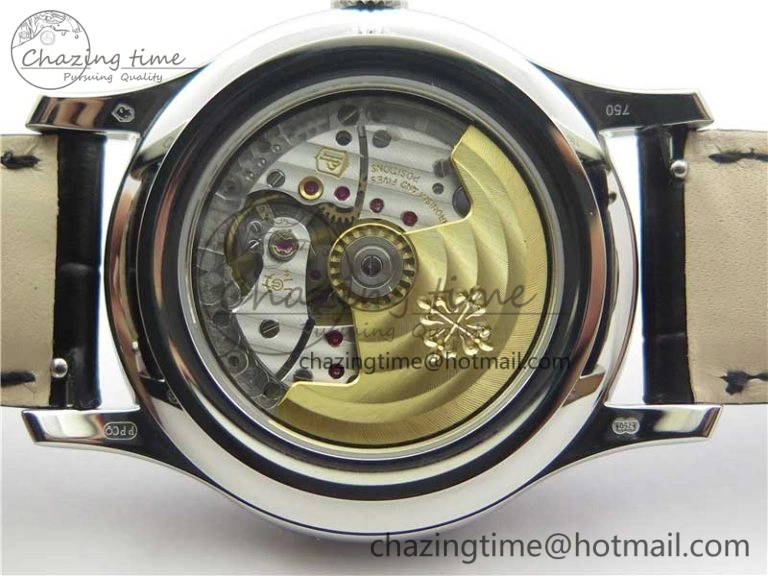 Annual Calendar Complications 5205R SS GRF Best Edition Blue Dial on Black leather strap A324