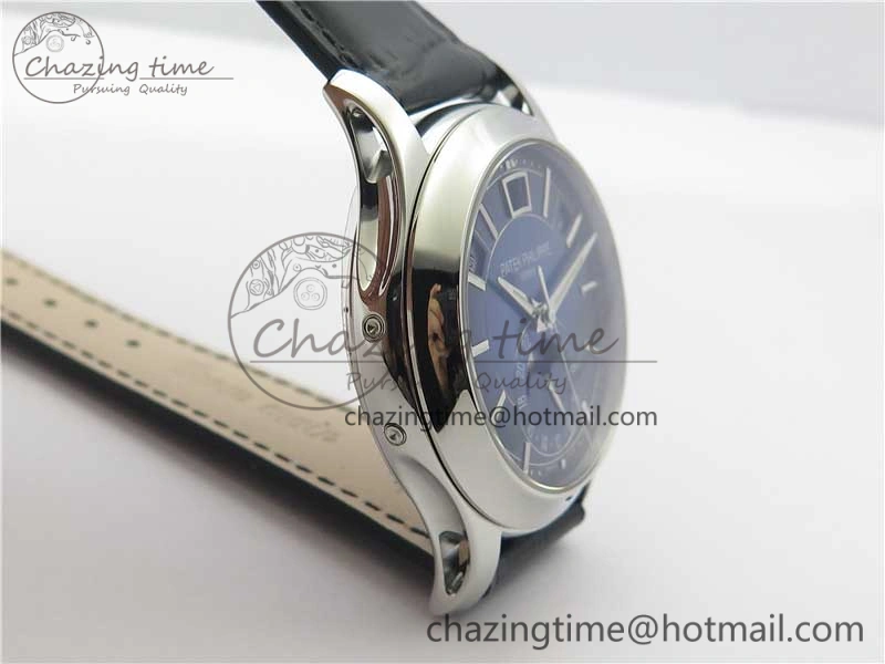 Annual Calendar Complications 5205R SS GRF Best Edition Blue Dial on Black leather strap A324