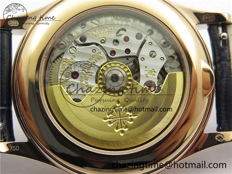 Annual Calendar Complications 5396 RG GRF Best Edition Blue Dial T Crystal Markers on Leather Strap A324