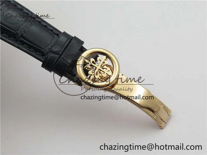 Annual Calendar Complications 5396 RG GRF Best Edition Blue Dial T Crystal Markers on Leather Strap A324