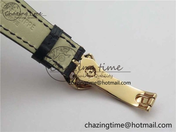 Annual Calendar Complications 5396 RG GRF Best Edition Blue Dial T Crystal Markers on Leather Strap A324