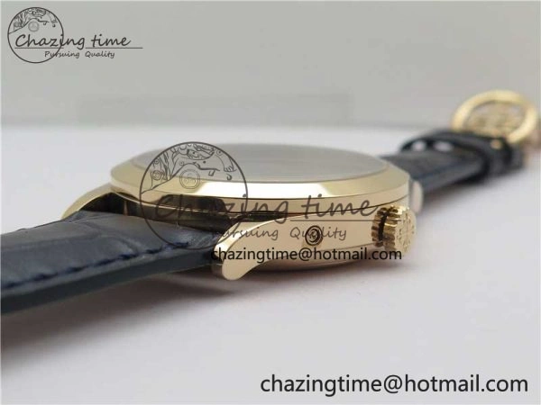 Annual Calendar Complications 5396 RG GRF Best Edition Blue Dial on Leather Strap A324