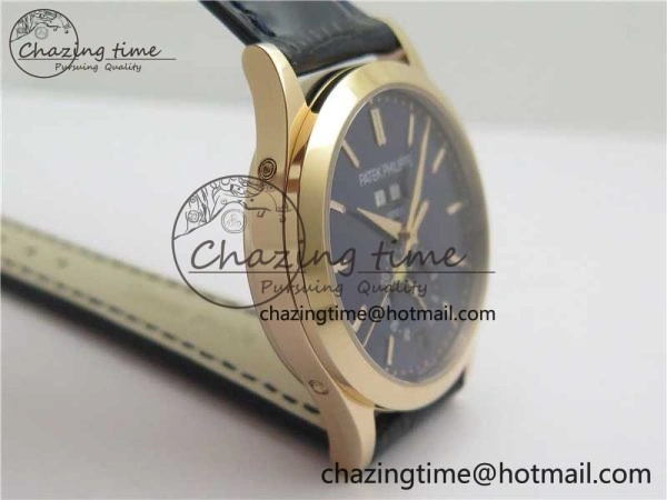 Annual Calendar Complications 5396 RG GRF Best Edition Blue Dial on Leather Strap A324