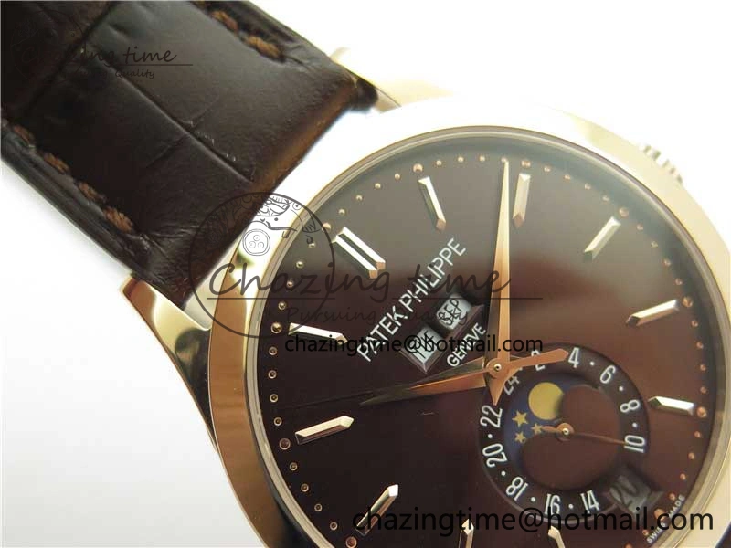 Annual Calendar Complications 5396 RG GRF Best Edition Brown Dial on Leather strap A324
