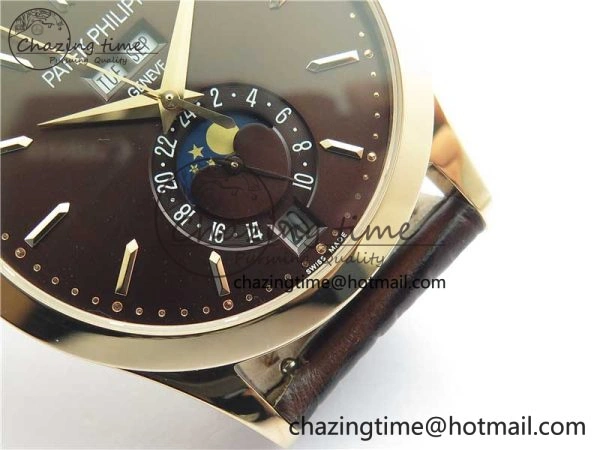 Annual Calendar Complications 5396 RG GRF Best Edition Brown Dial on Leather strap A324