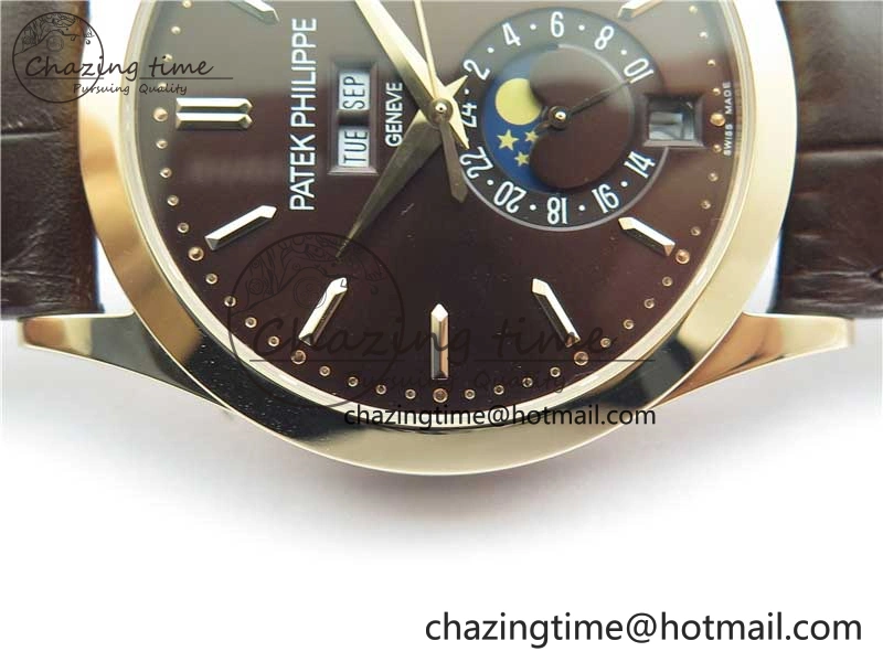 Annual Calendar Complications 5396 RG GRF Best Edition Brown Dial on Leather strap A324