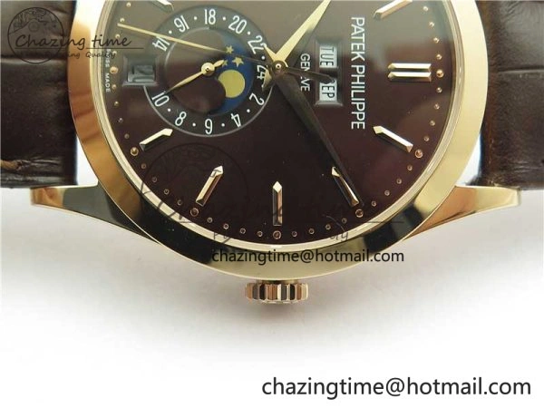 Annual Calendar Complications 5396 RG GRF Best Edition Brown Dial on Leather strap A324