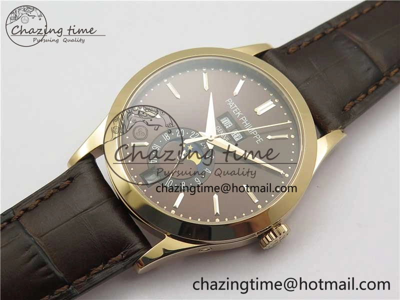 Annual Calendar Complications 5396 RG GRF Best Edition Brown Dial on Leather strap A324