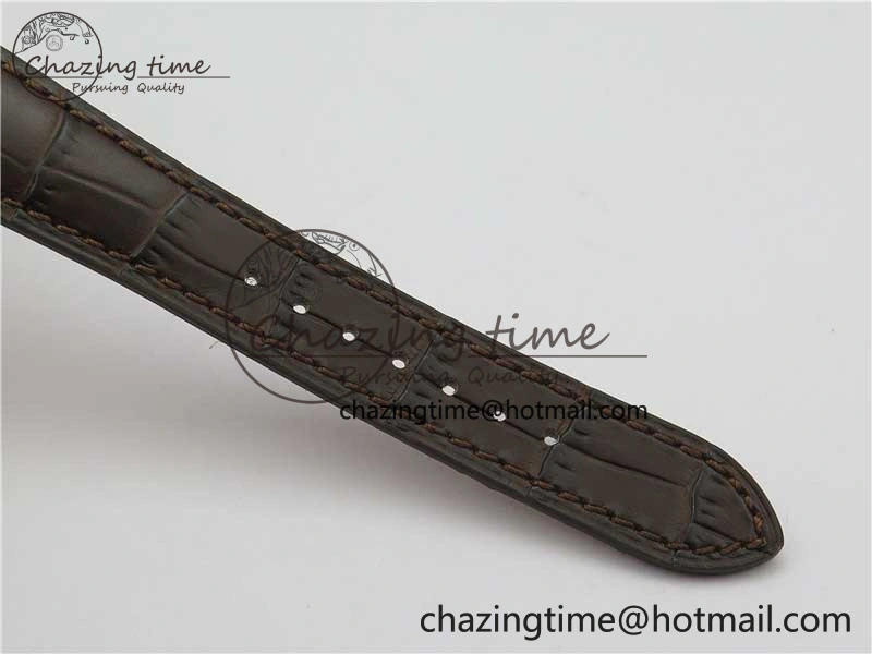 Annual Calendar Complications 5396 RG GRF Best Edition White Dial Numbers Markers on Leather Strap A324