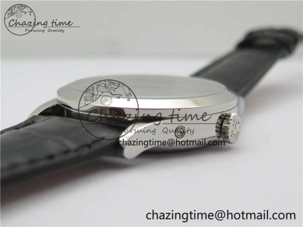 Annual Calendar Complications 5396 SS GRF Best Edition Gray Dial on Leather Strap A324
