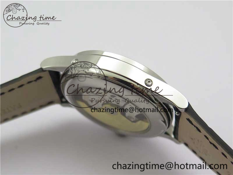 Annual Calendar Complications 5396 SS GRF Best Edition Gray Dial on Leather Strap A324