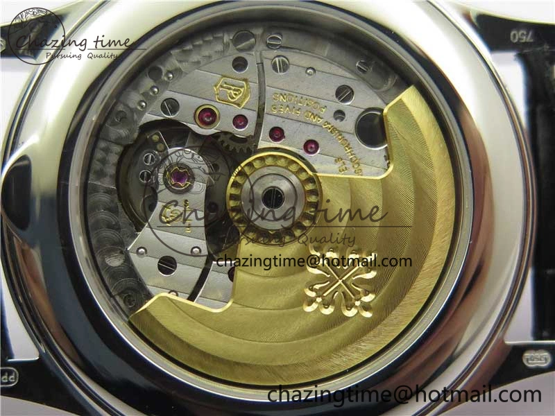 Annual Calendar Complications 5396 SS GRF Best Edition Gray Dial on Leather Strap A324