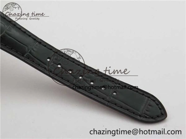 Annual Calendar Complications 5396 SS GRF Best Edition Gray Dial on Leather Strap A324