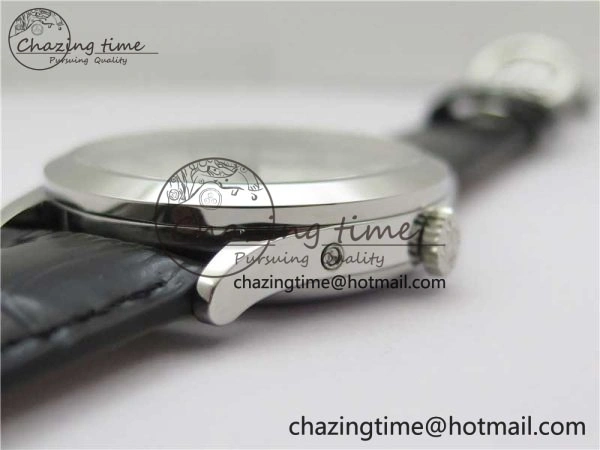 Annual Calendar Complications 5396 SS GRF Best Edition White Dial on Leather Strap A324