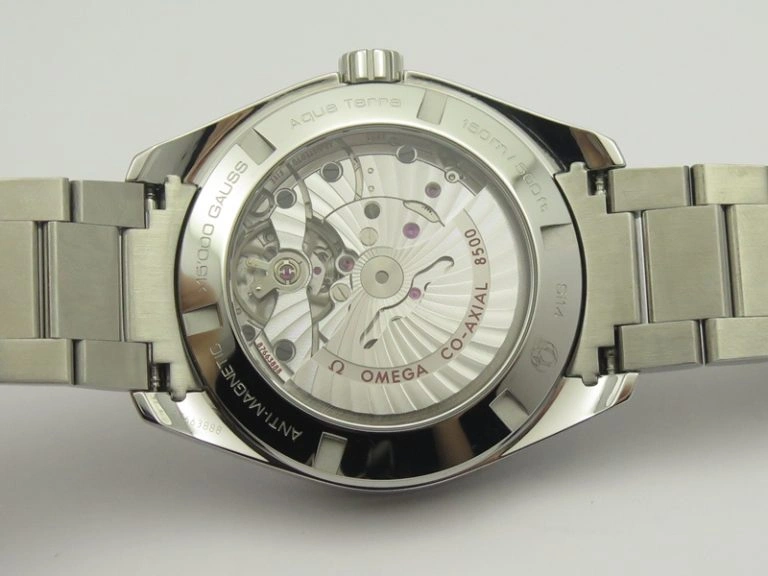 Aqua Terra 150M 15,000 GAUSS VSF 1:1 Best Edition Black Textured Dial On SS Bracelet A8508 Super Clone