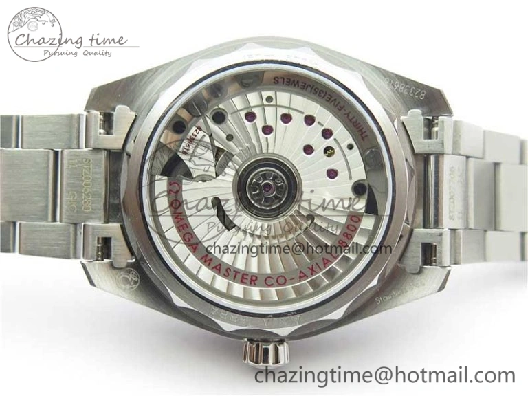 Aqua Terra 150M 34mm Ladies SS VSF 1:1 Best Edition Blue Wave Dial on SS Bracelet A8800