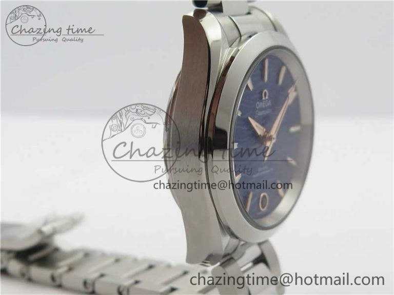 Aqua Terra 150M 34mm Ladies SS VSF 1:1 Best Edition Blue Wave Dial on SS Bracelet A8800