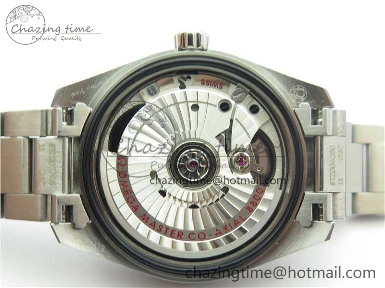 Aqua Terra 150M 34mm Ladies SS VSF 1:1 Best Edition White Wave Dial RG Markers on SS Bracelet A8800