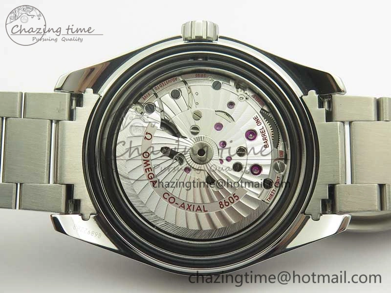 Aqua Terra 150M 43.5mm GMT SS VSF 1:1 Best Edition Blue Textured Dial on SS Bracelet A8605 Super Clone V2