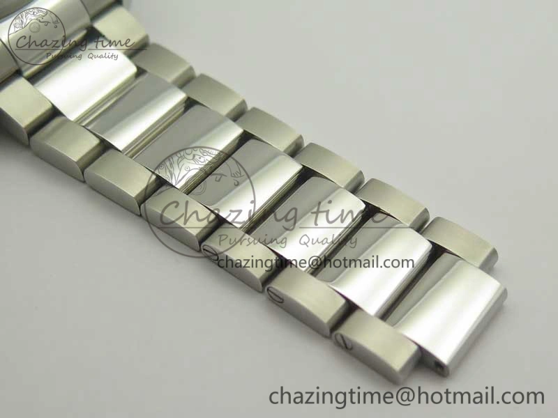 Aqua Terra 150M 43.5mm GMT SS VSF 1:1 Best Edition Blue Textured Dial on SS Bracelet A8605 Super Clone V2