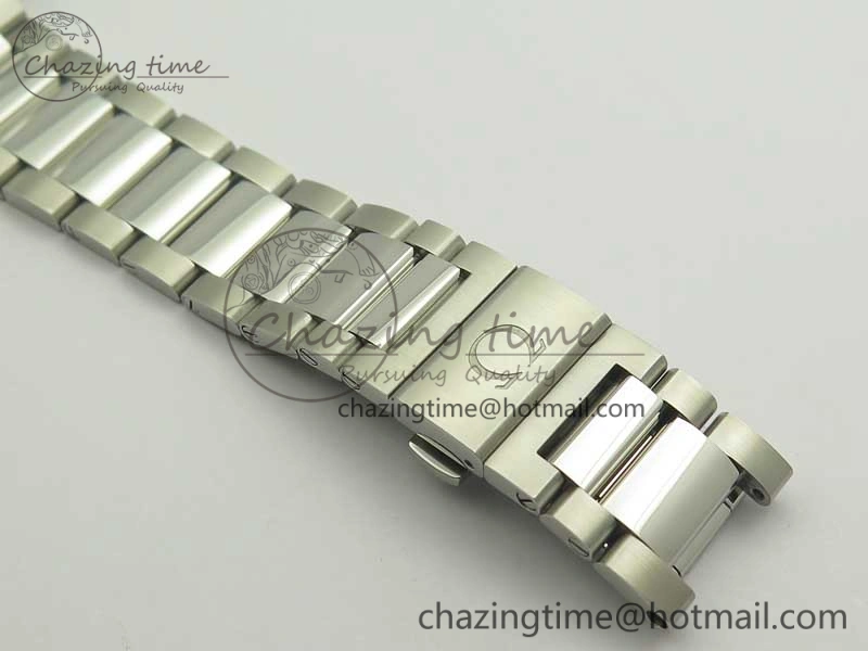 Aqua Terra 150M 43.5mm GMT SS VSF 1:1 Best Edition Blue Textured Dial on SS Bracelet A8605 Super Clone V2