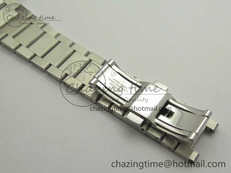 Aqua Terra 150M 43.5mm GMT SS VSF 1:1 Best Edition Blue Textured Dial on SS Bracelet A8605 Super Clone V2