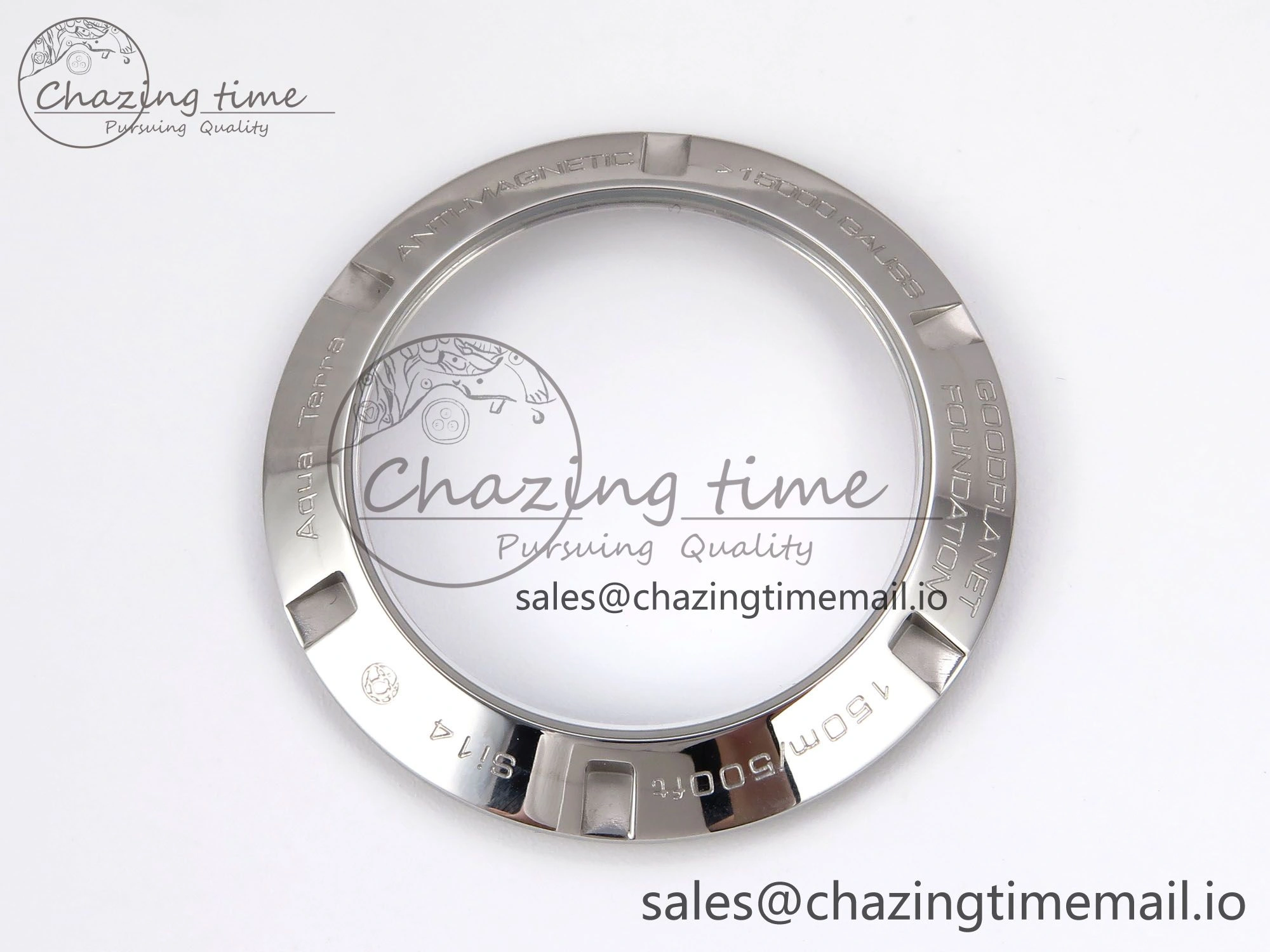 Aqua Terra 150M GMT OMF 1:1 Best Edition White RG Textured Dial on SS Bracelet A8500