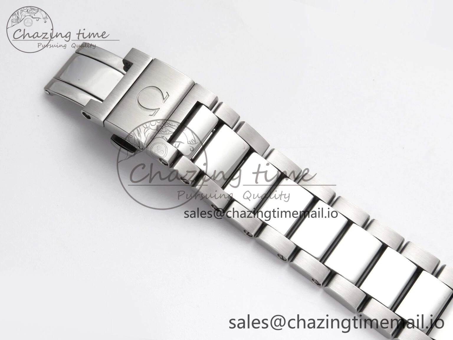 Aqua Terra 150M GMT OMF 1:1 Best Edition White RG Textured Dial on SS Bracelet A8500