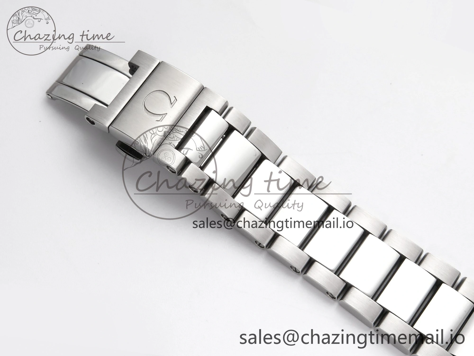 Aqua Terra 150M GMT OMF 1:1 Best Edition White RG Textured Dial on SS Bracelet A8500