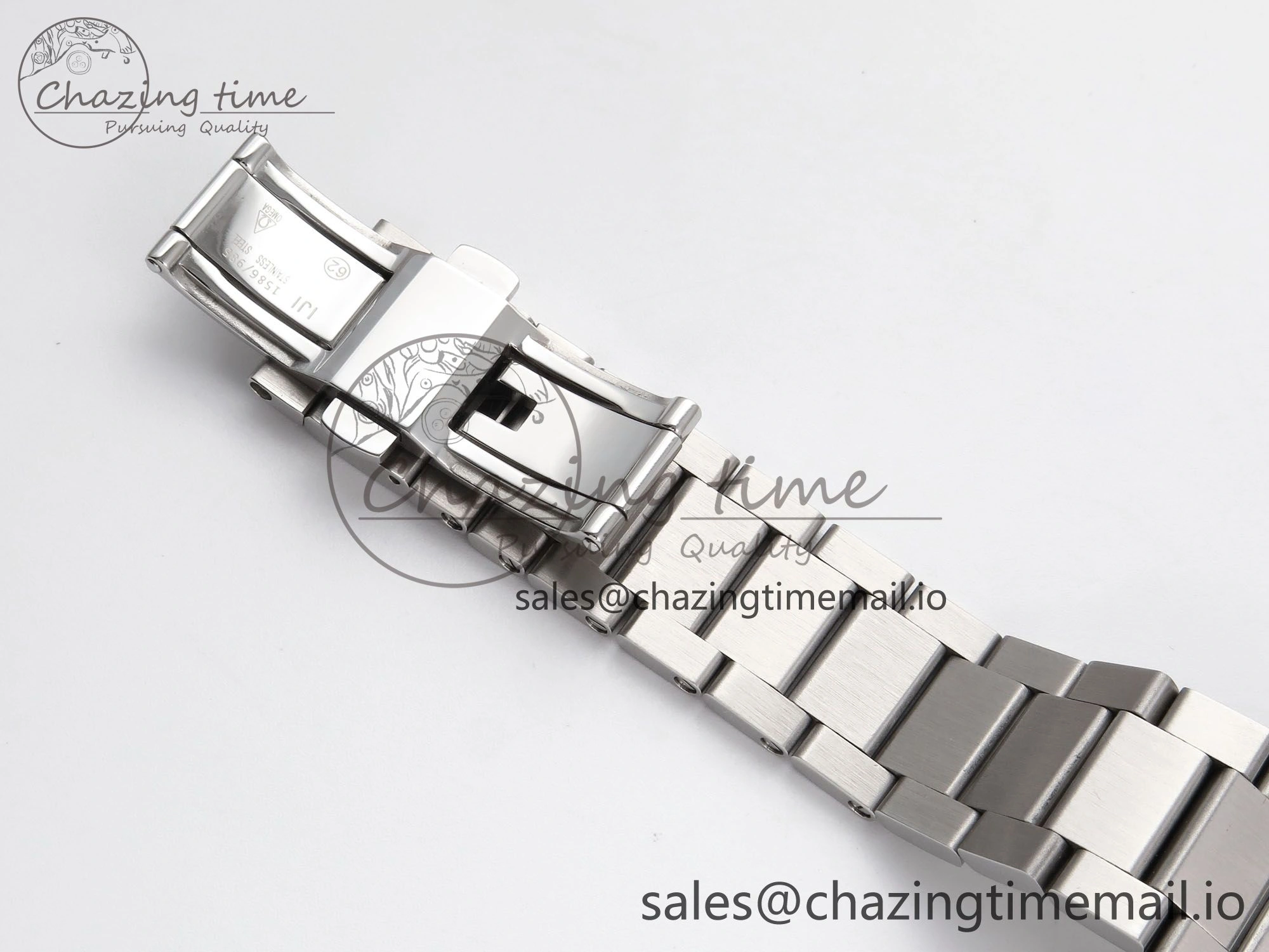 Aqua Terra 150M GMT OMF 1:1 Best Edition White RG Textured Dial on SS Bracelet A8500