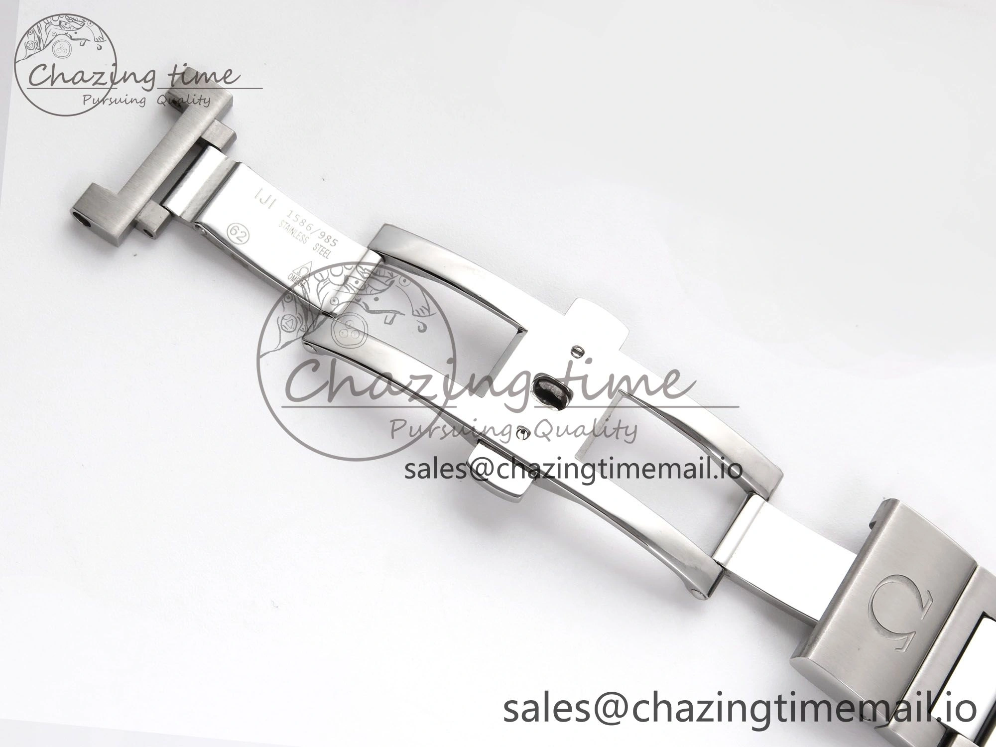 Aqua Terra 150M GMT OMF 1:1 Best Edition White RG Textured Dial on SS Bracelet A8500