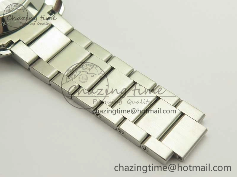 Aqua Terra 150M GMT SS VSF 1:1 Best Edition Blue Textured Dial on SS Bracelet A8605 Super Clone