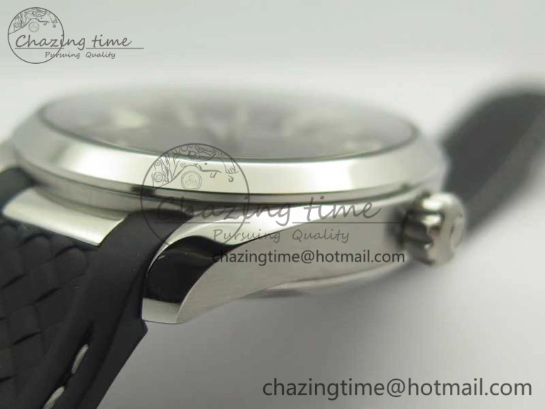 Aqua Terra 150M Master Chronometers VSF 1:1 Best Edition Black Dial SS Hand on Black Rubber Strap A8900 Super Clone
