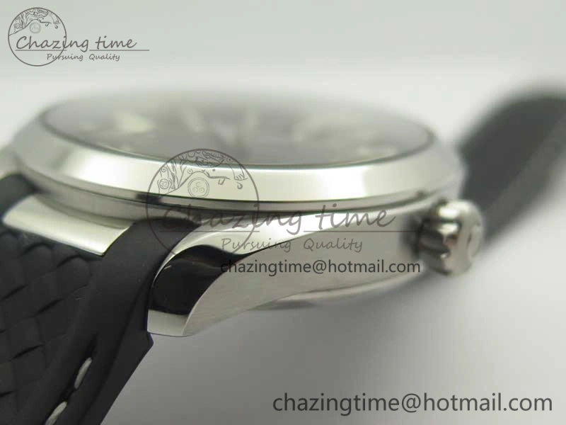 Aqua Terra 150M Master Chronometers VSF 1:1 Best Edition Black Dial SS Hand on Black Rubber Strap A8900 Super Clone
