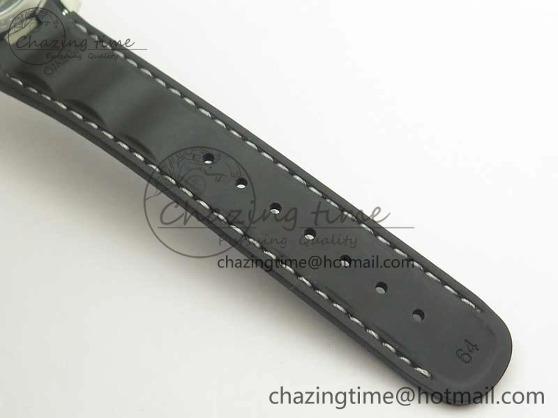 Aqua Terra 150M Master Chronometers VSF 1:1 Best Edition Black Dial SS Hand on Black Rubber Strap A8900 Super Clone