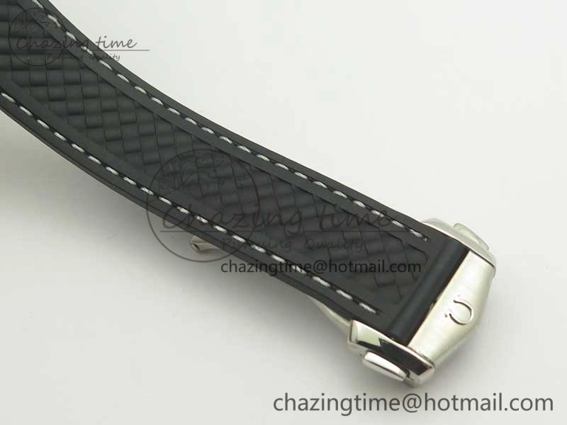 Aqua Terra 150M Master Chronometers VSF 1:1 Best Edition Black Dial SS Hand on Black Rubber Strap A8900 Super Clone